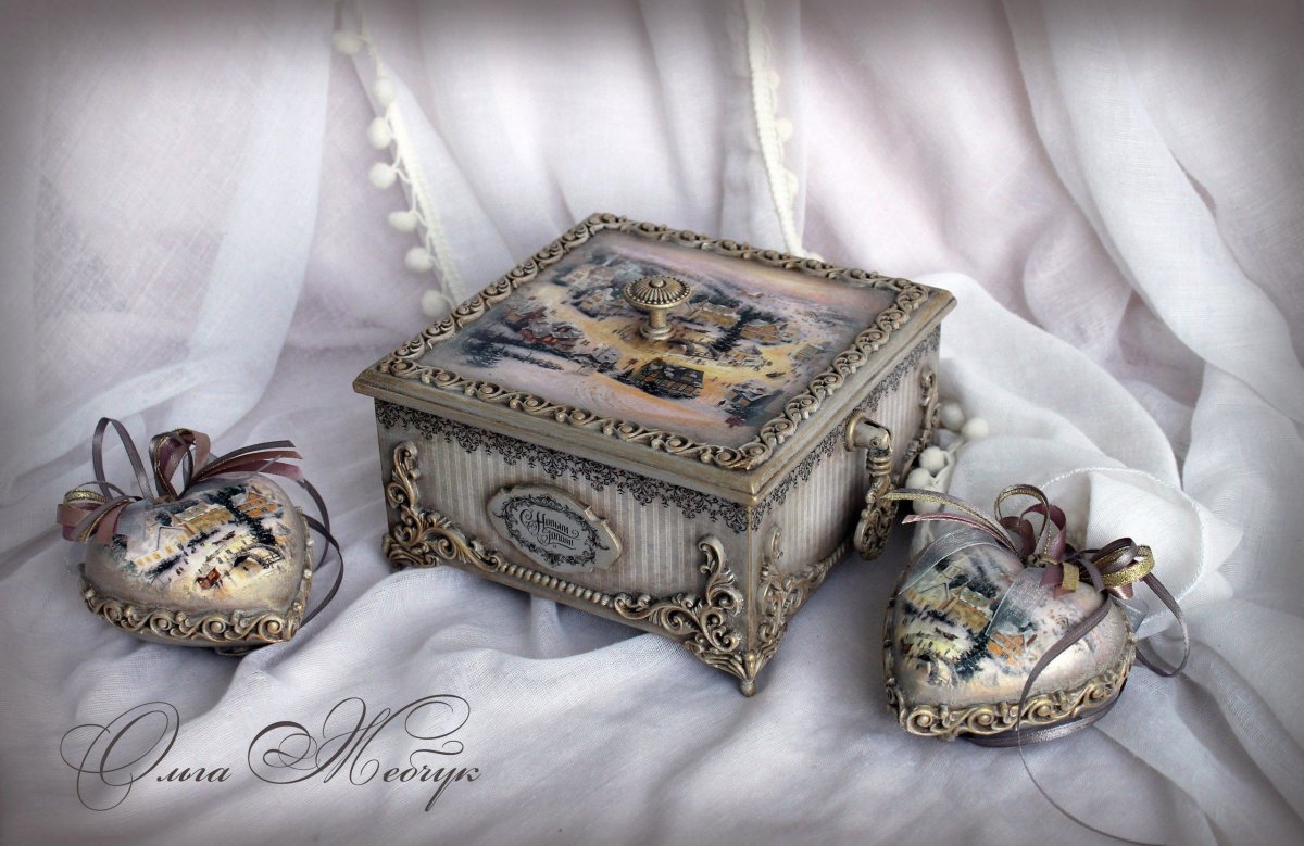 Шкатулка Скрапбукинг