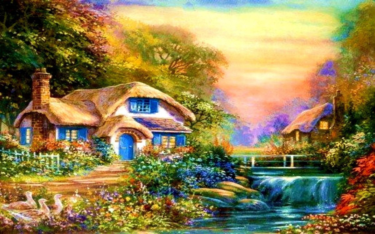 Сказочные домики Джим Митчелл