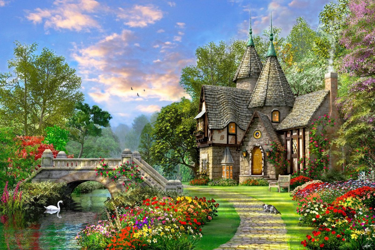 Домики Доминик Дэвисон