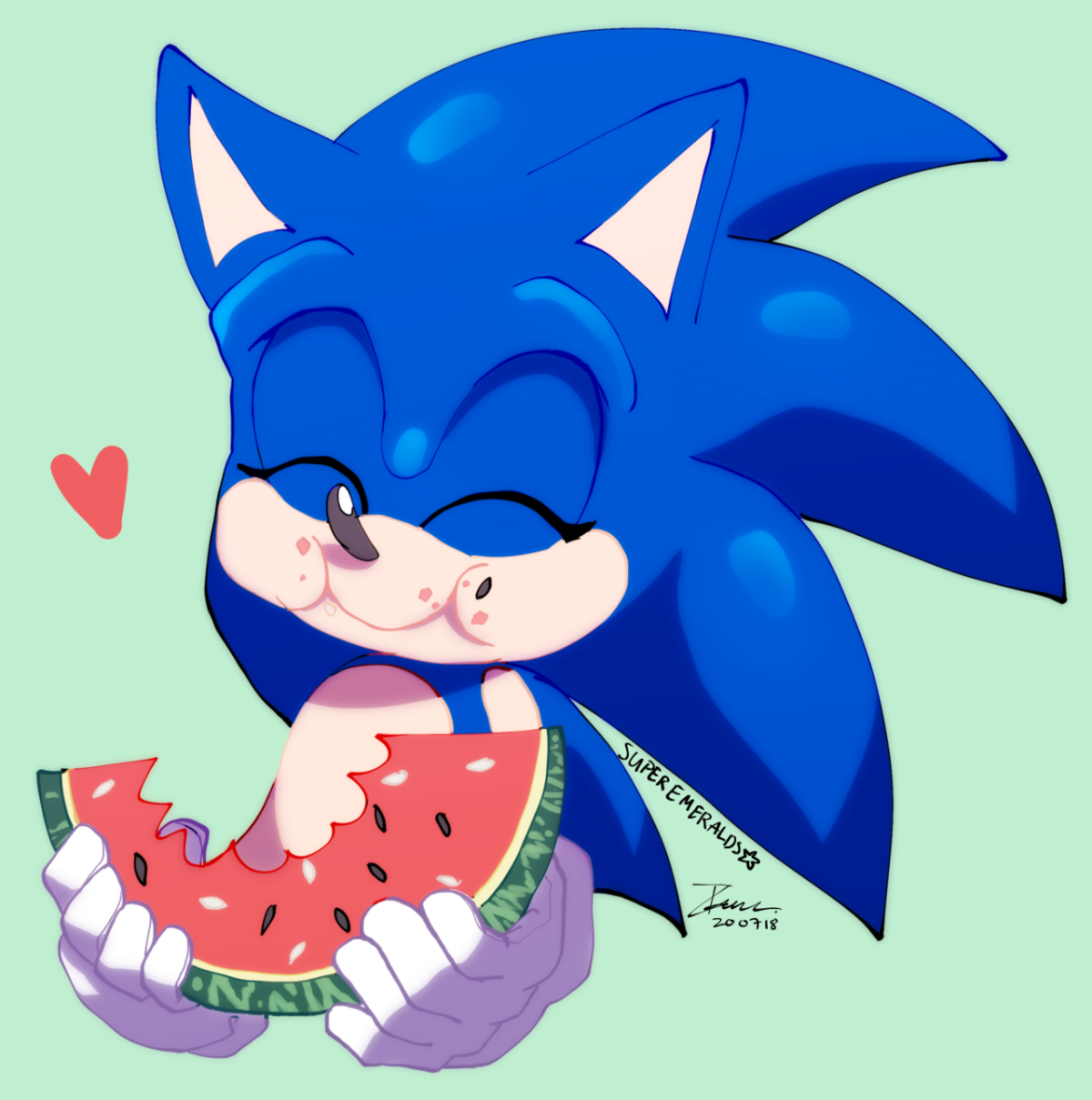 Наброски Соник Мания