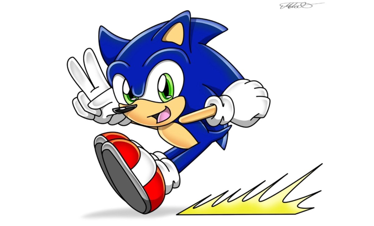 Соник и Эми арт