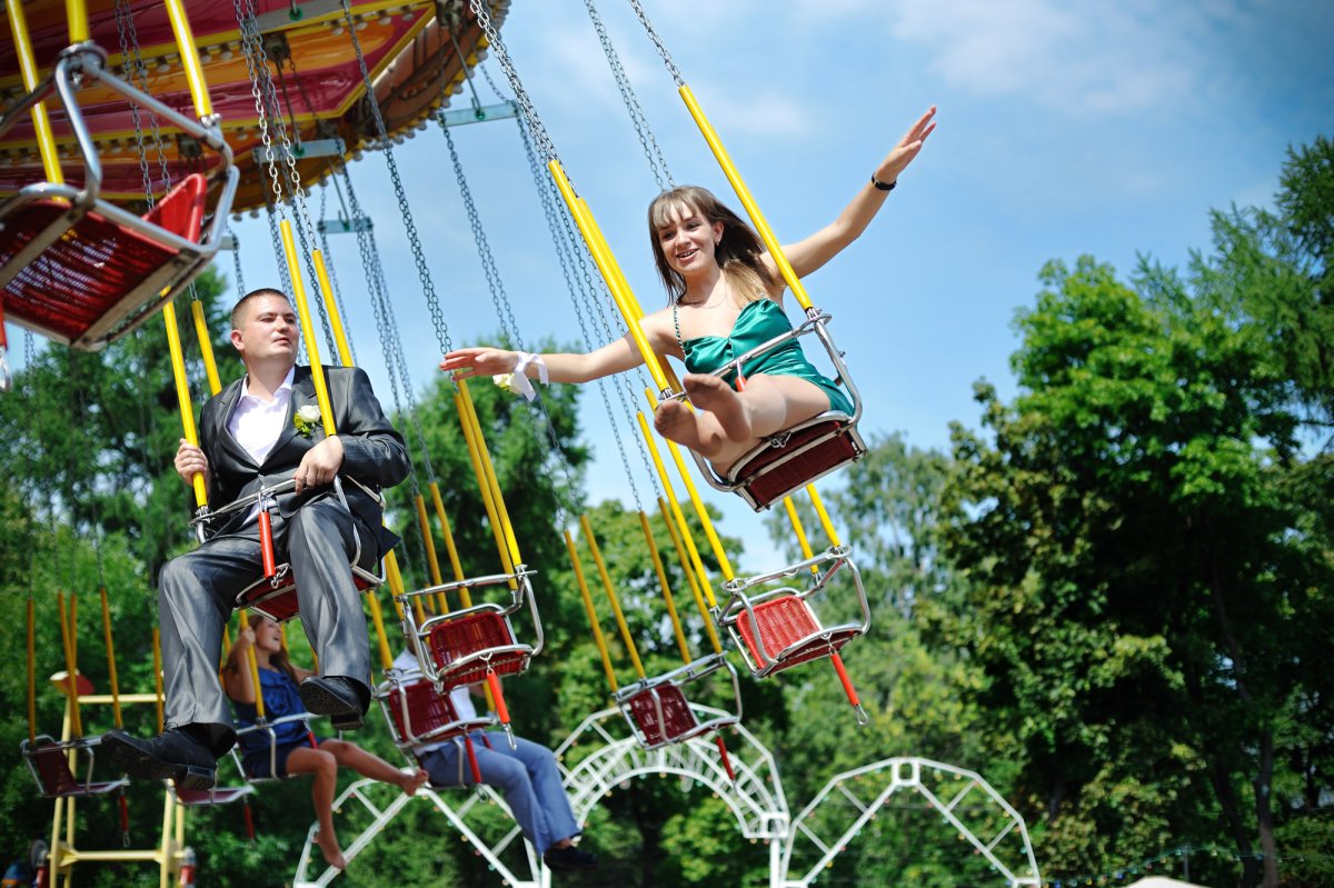 Идеи для фотосессии в парке аттракционов