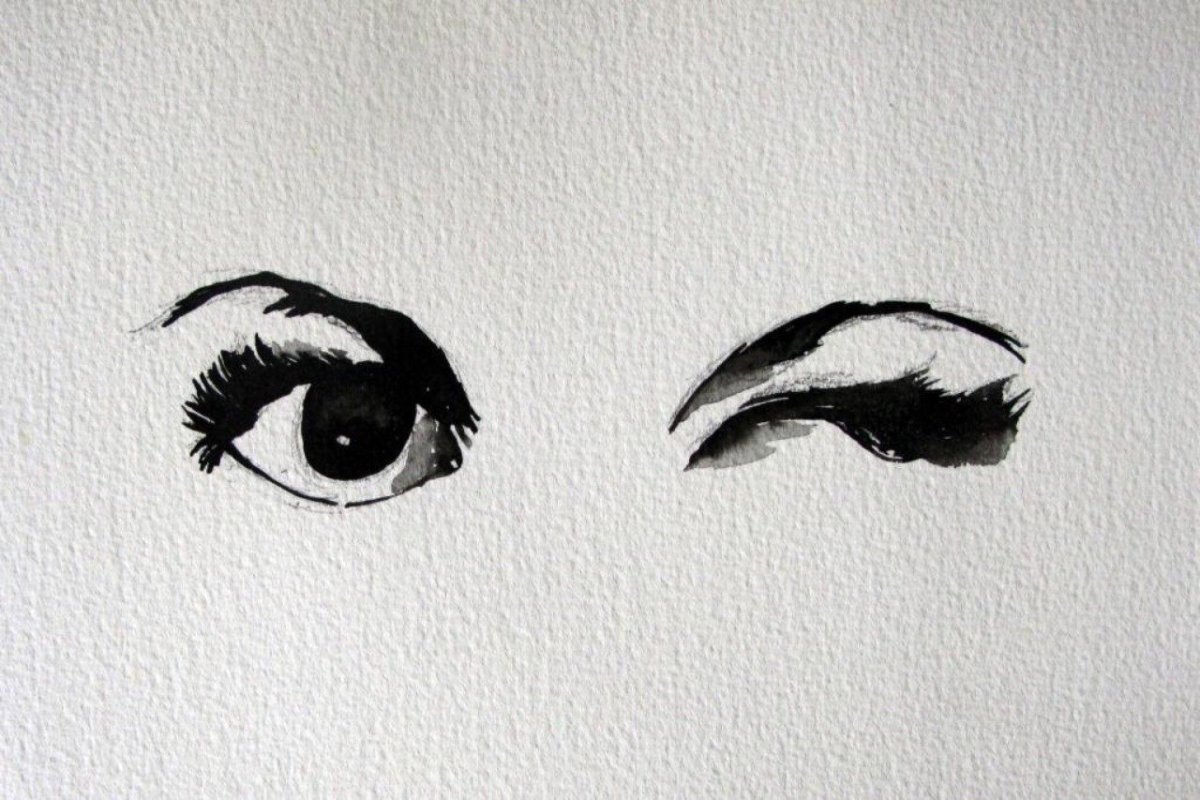 Глаза девушки