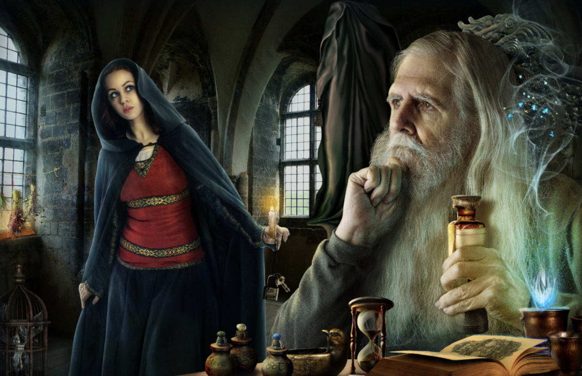 Колдун волшебник маг чародей