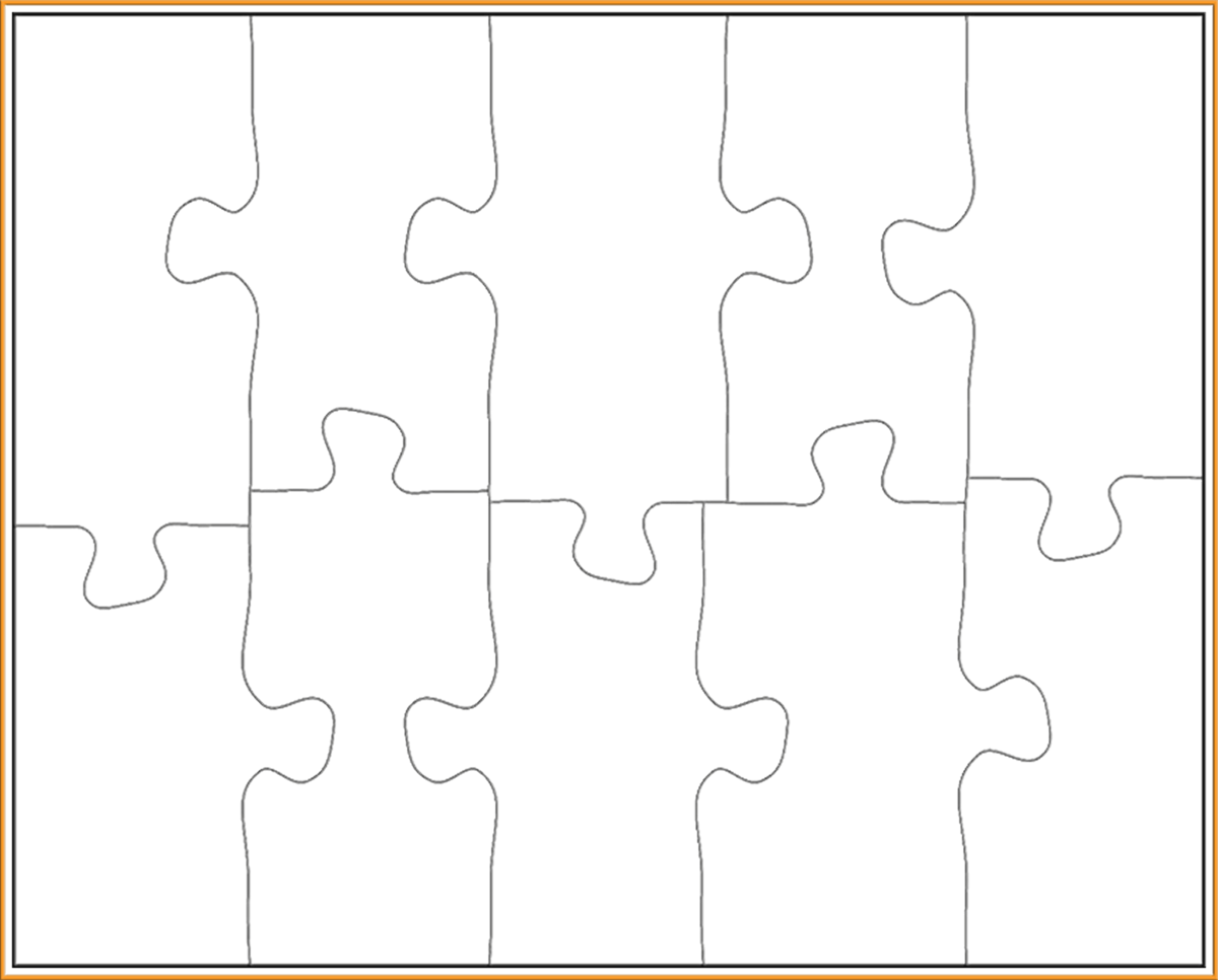 Разметка для пазла