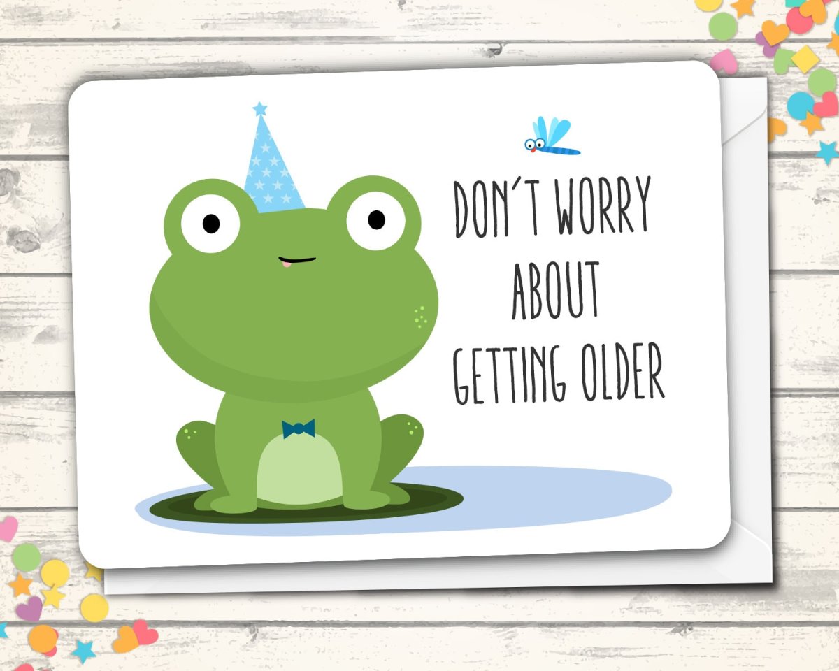 Приглашение на день рождения с лягушками