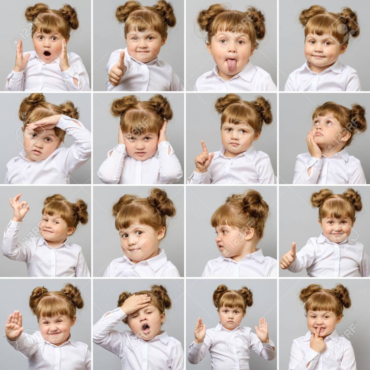 Мимика детей