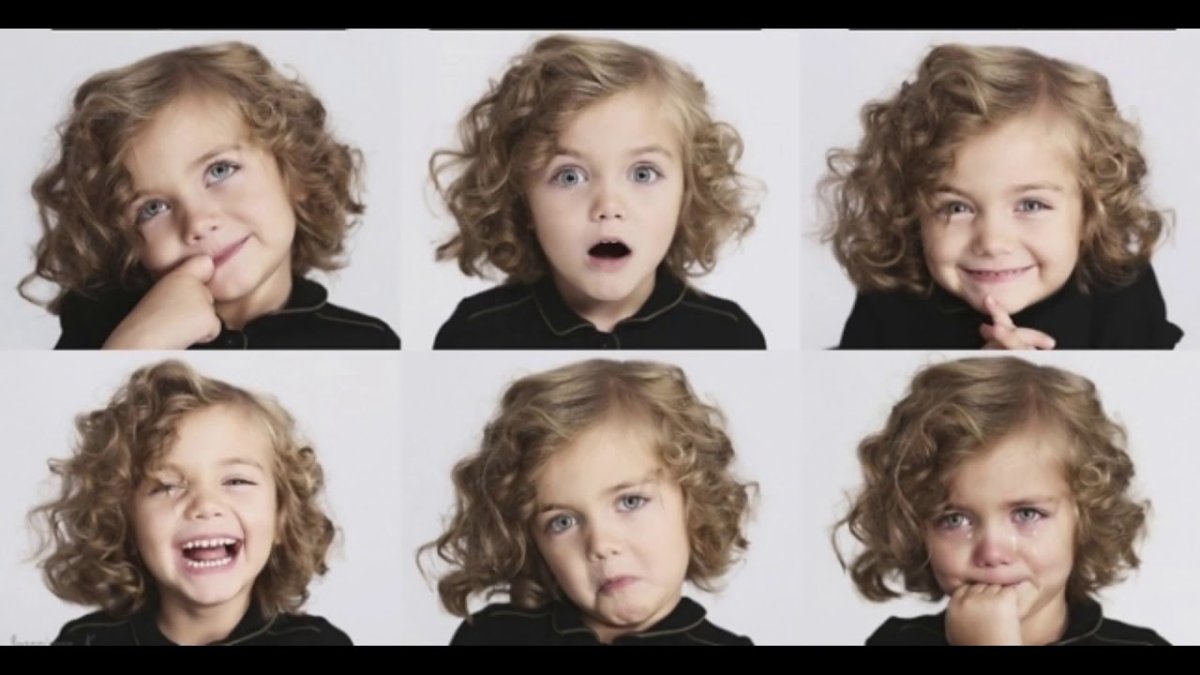 Рожица мальчика и девочки