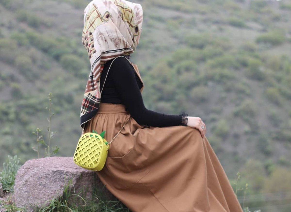 Мусульманка со спины