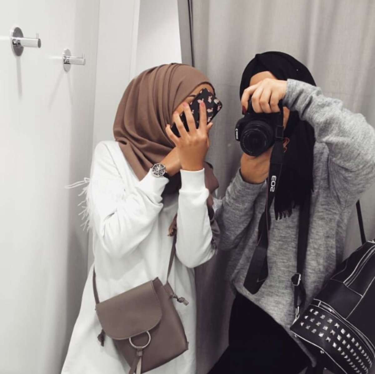 Мусульманин с женой