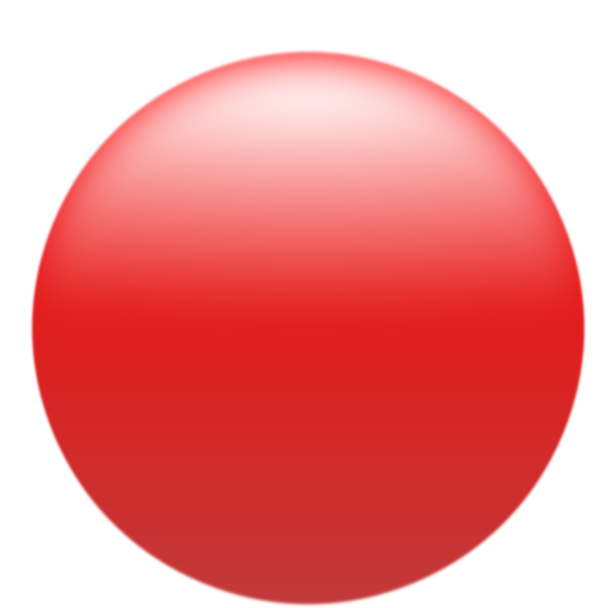 Круг красного цвета
