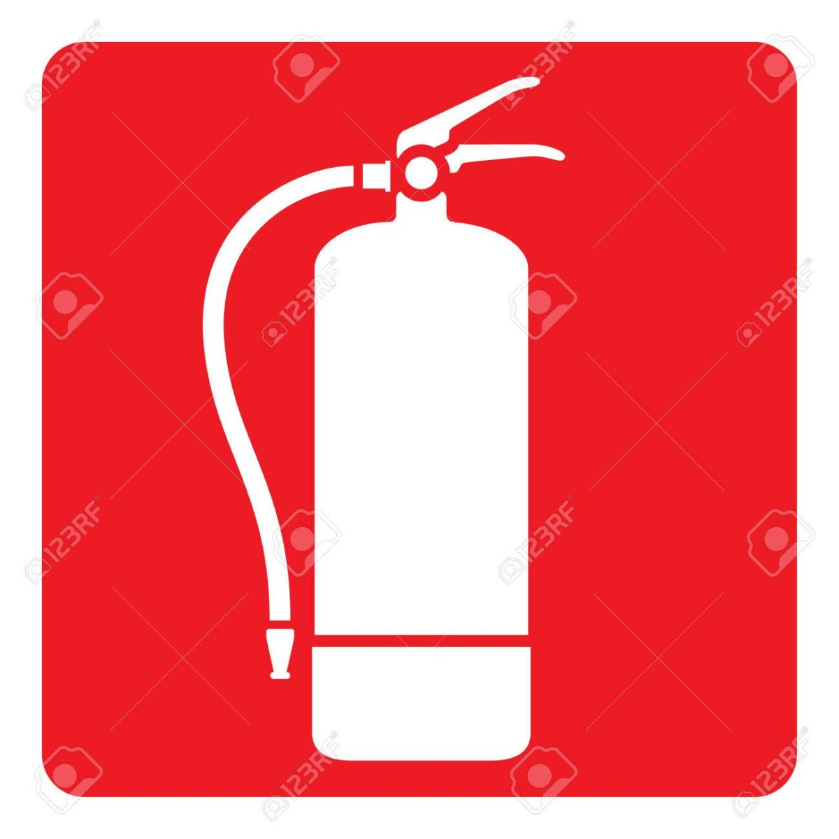 Огнетушитель раскраска