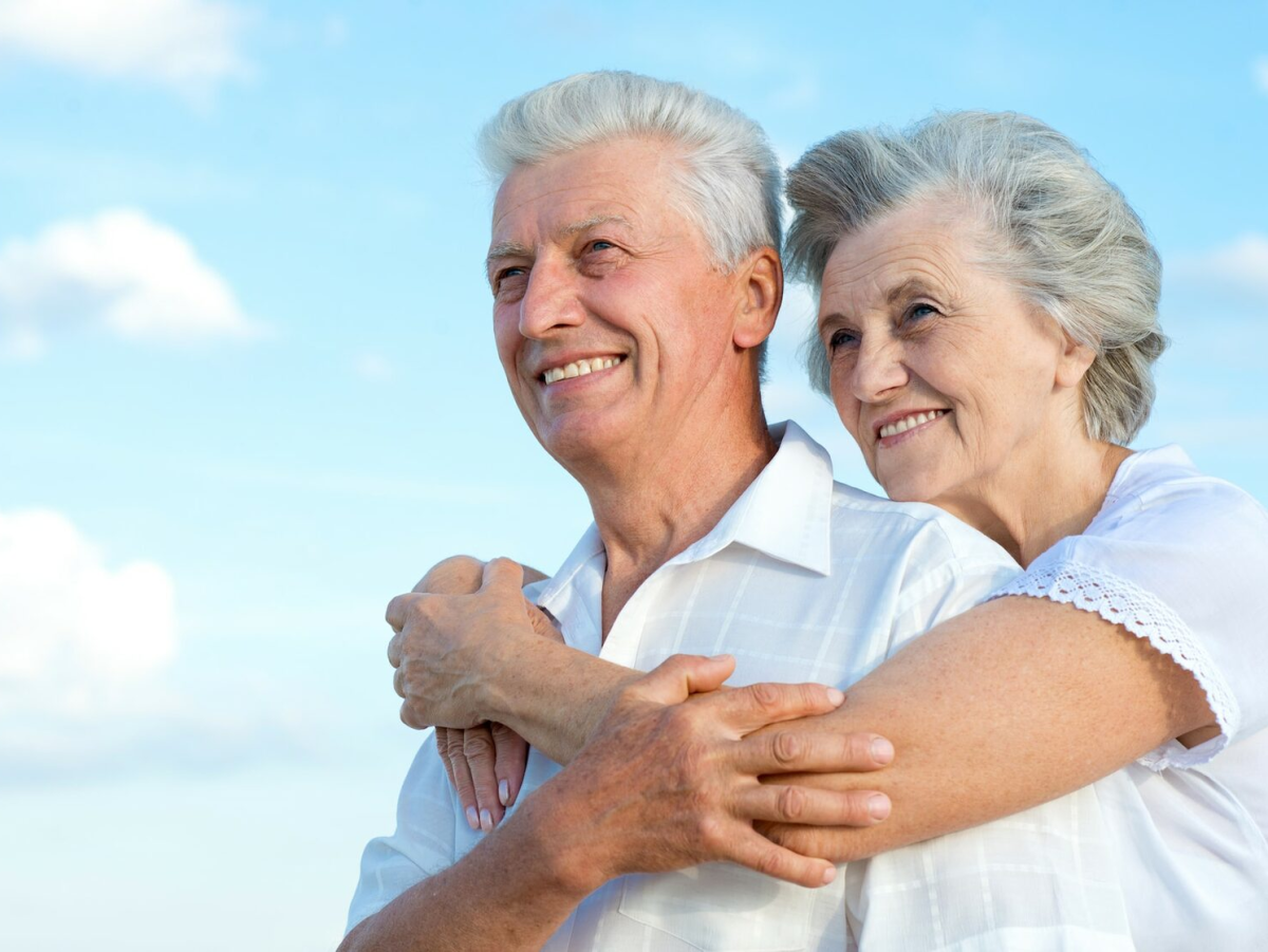 Счастливые пенсионеры