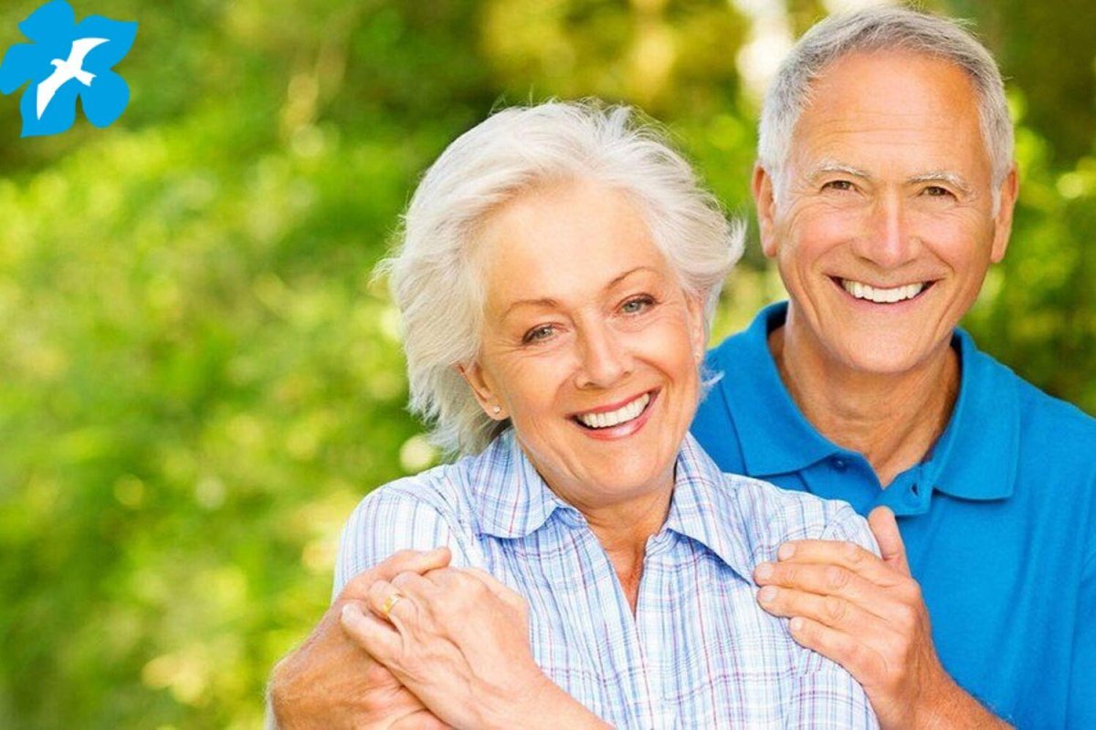 Довольные пенсионеры