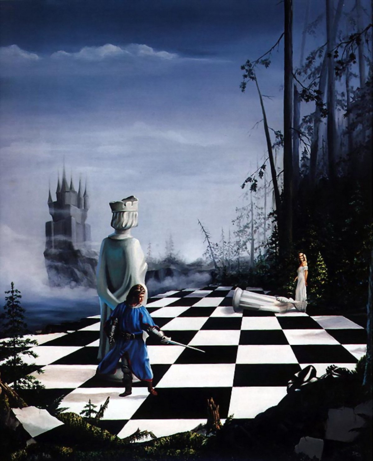 Алиса в Зазеркалье шахматы