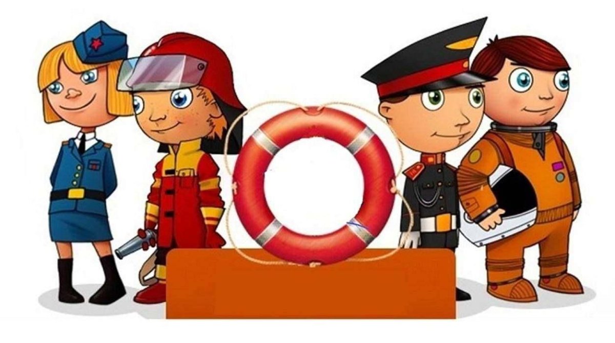 Пожарный спасает