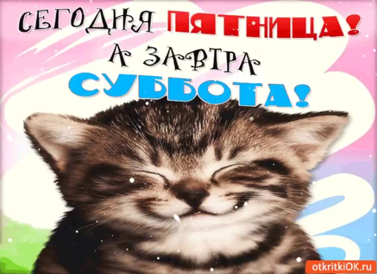 Ура завтра суббота