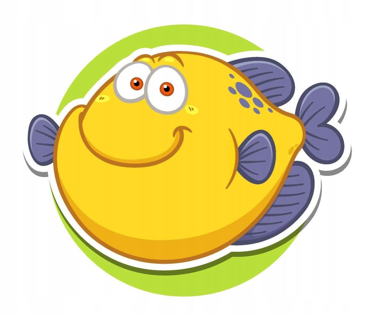 Круглая рыба для детей