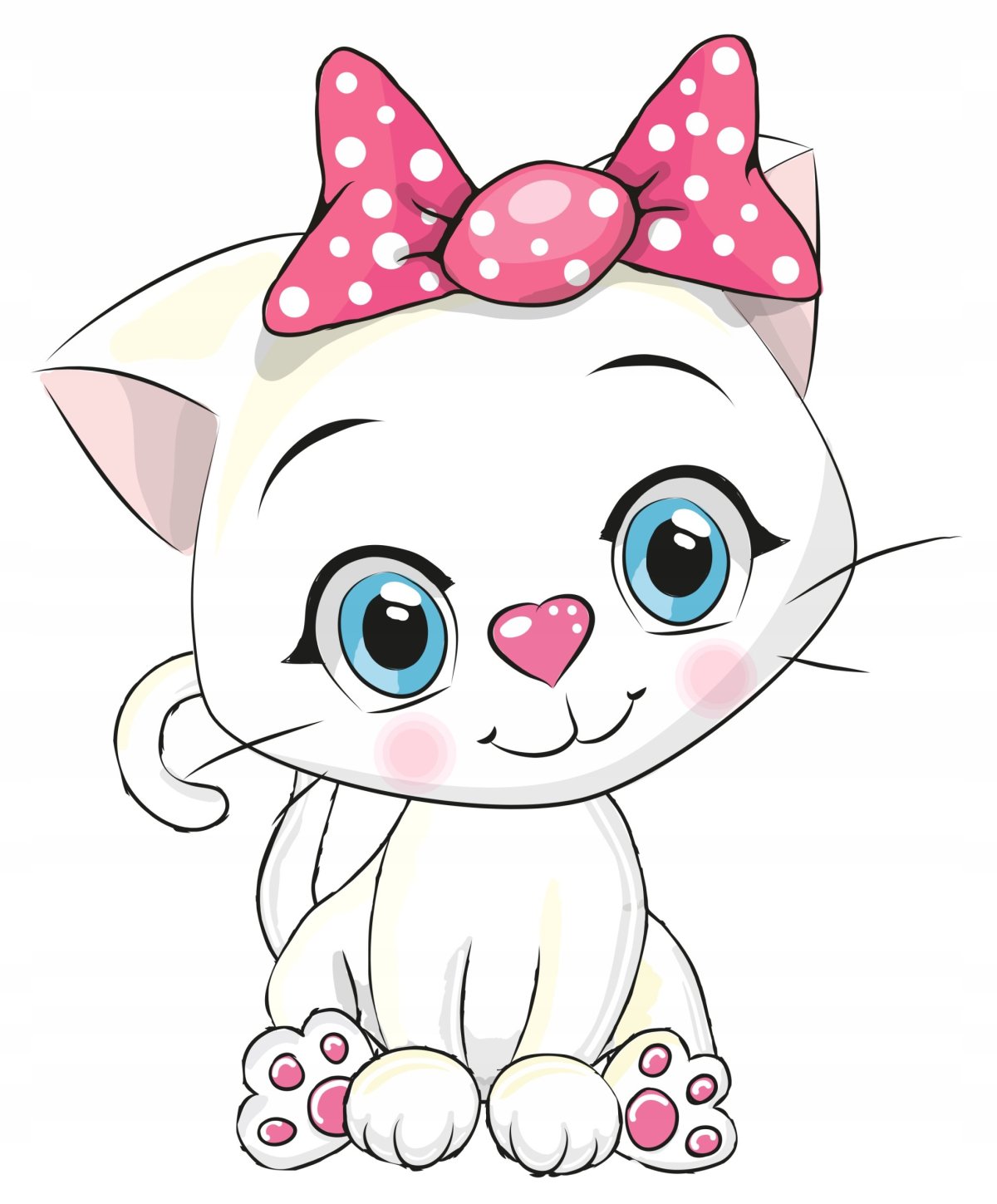 Кошечкас розовым юантом