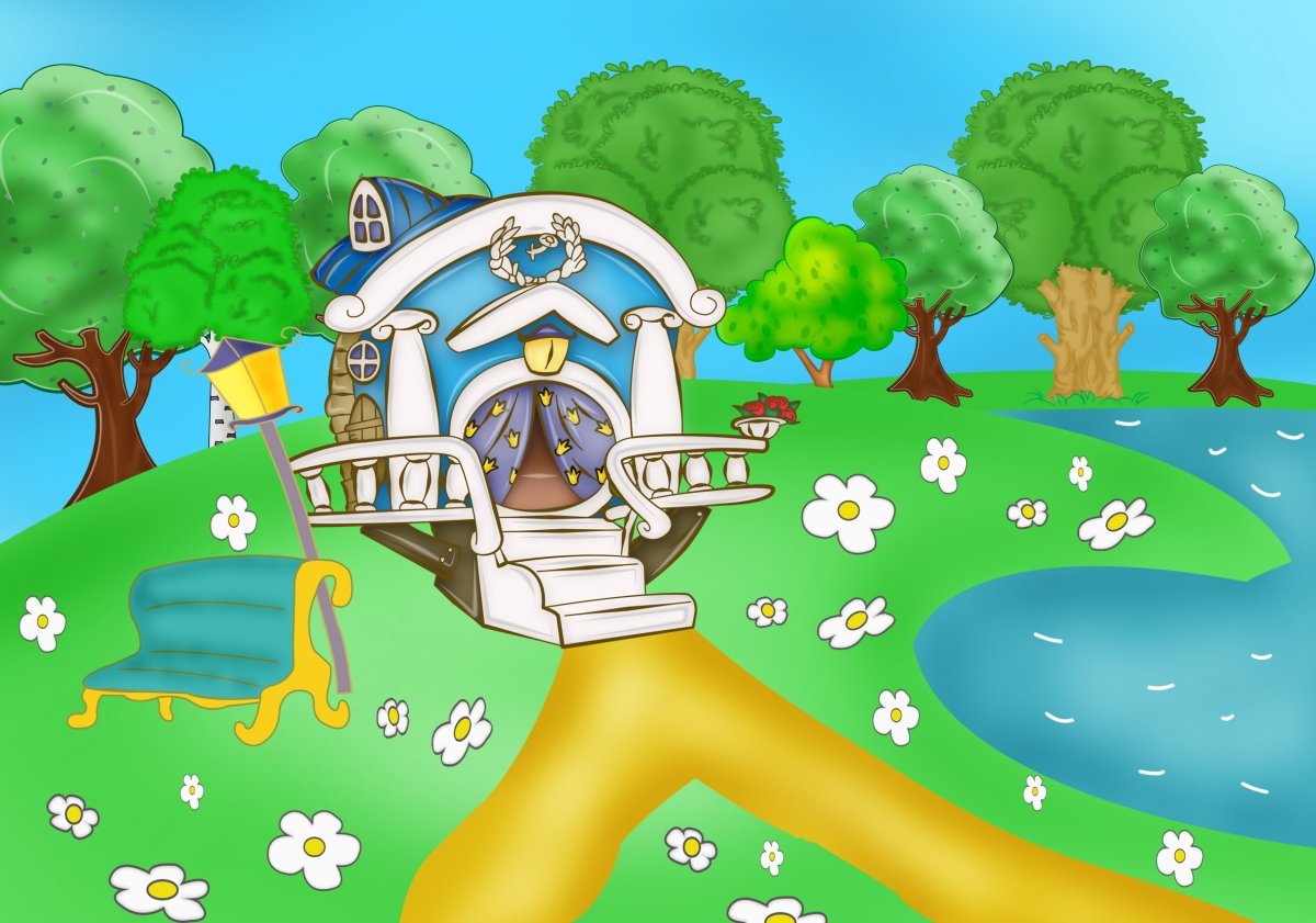 Смешарики домик Лосяша 3д