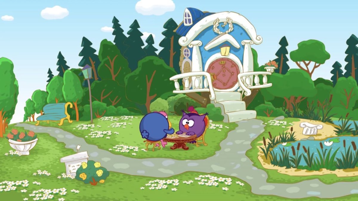 Нюшин домик Нюши из смешариков