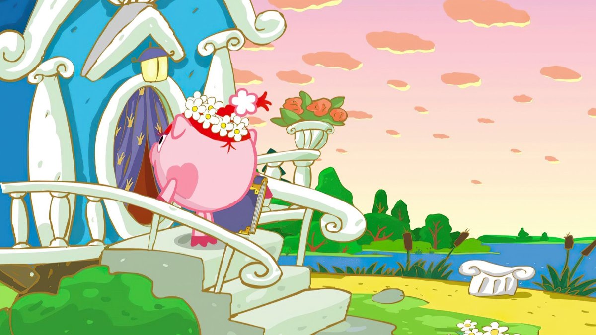 Смешарики домик Совуньи