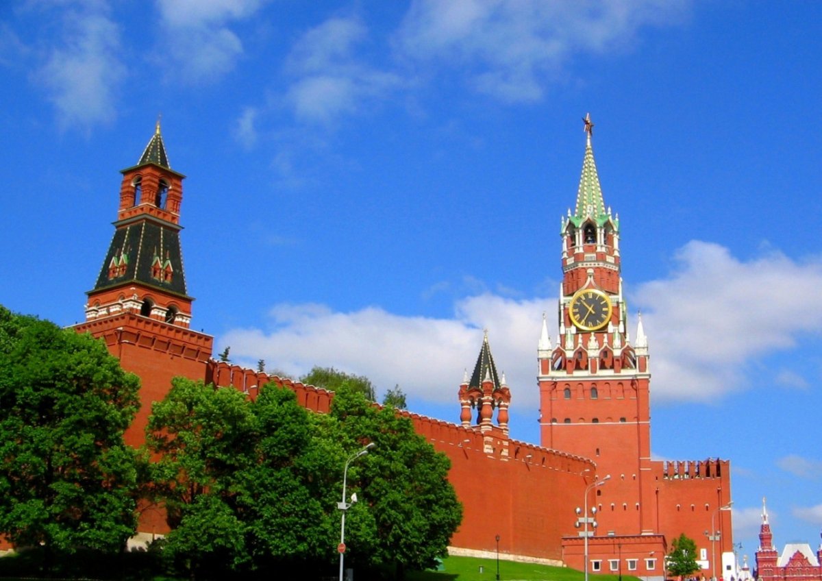 Спасская башня Московского Кремля