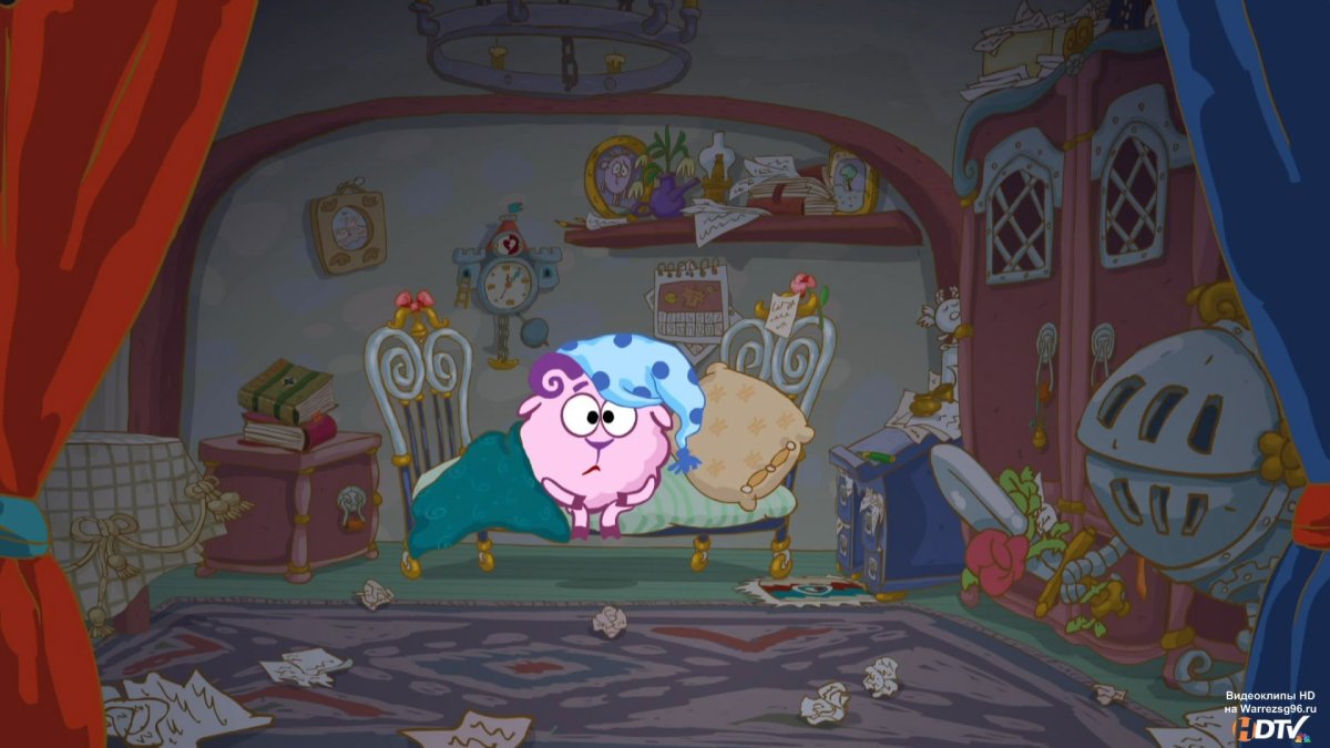 Смешарики Бараш и Лосяш