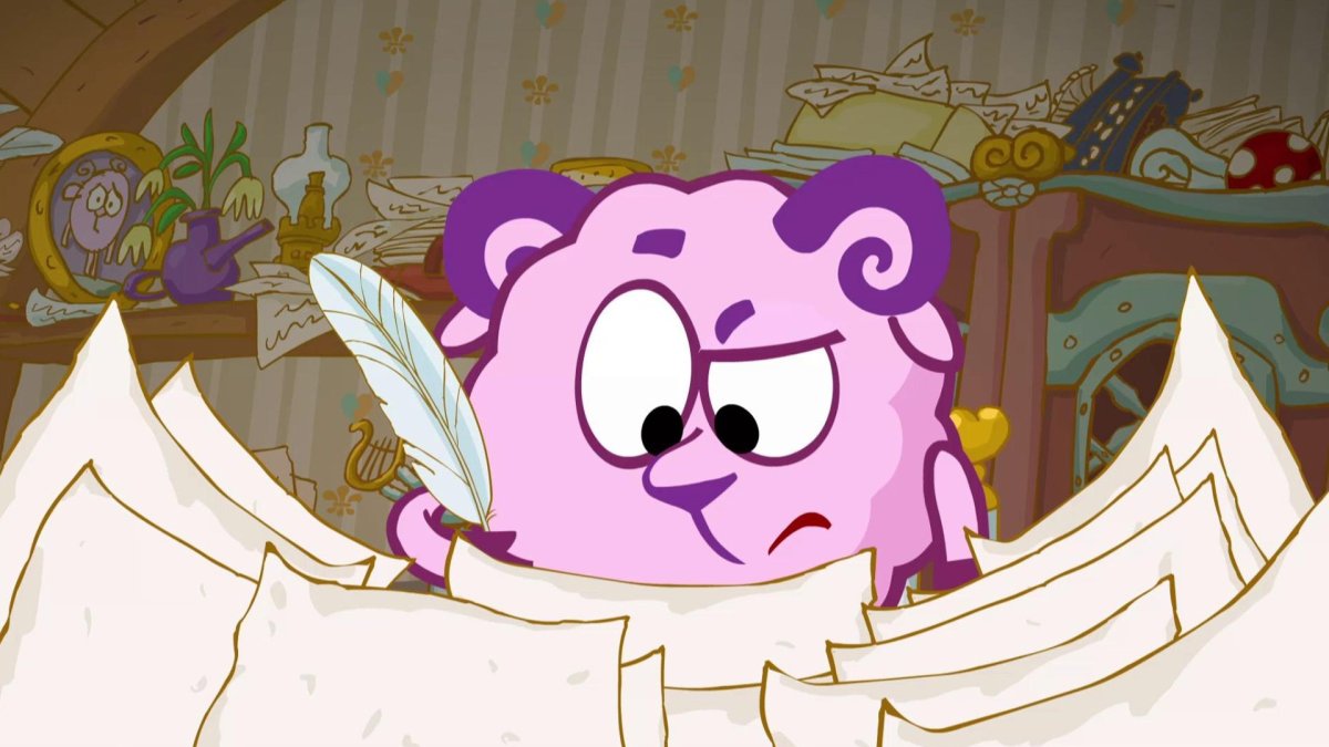 Смешарики домик ежика