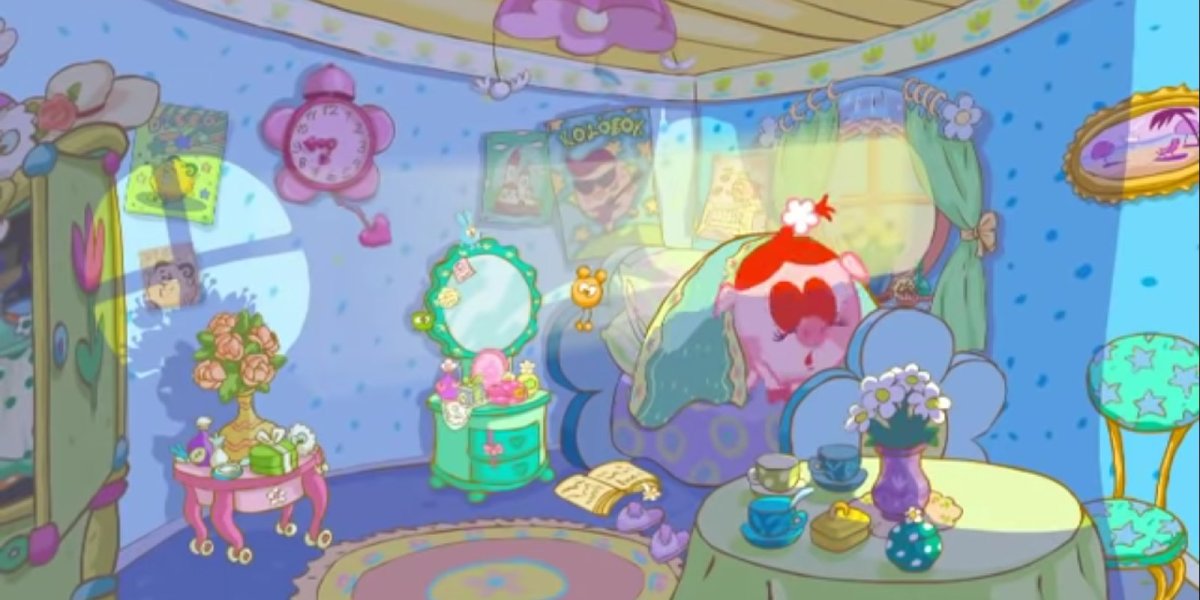 Смешарики комната Бараша