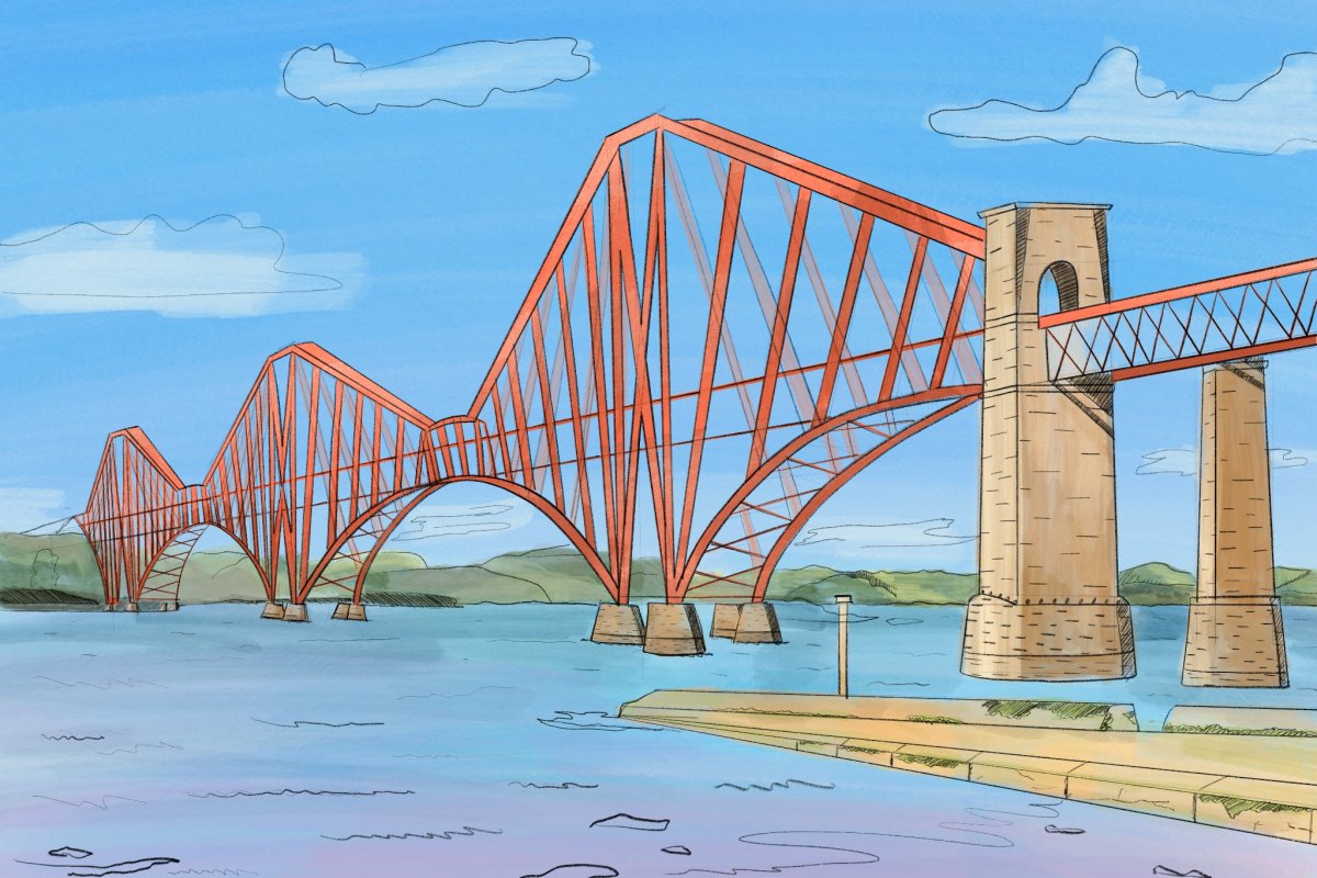 Мост рисунок для детей математика