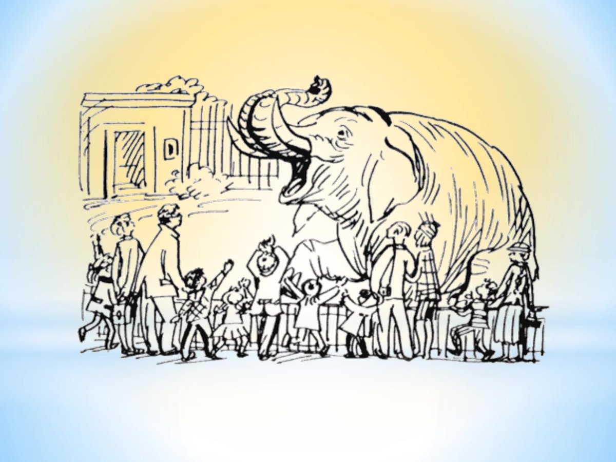 Рисунок к произведению слон 3 класс