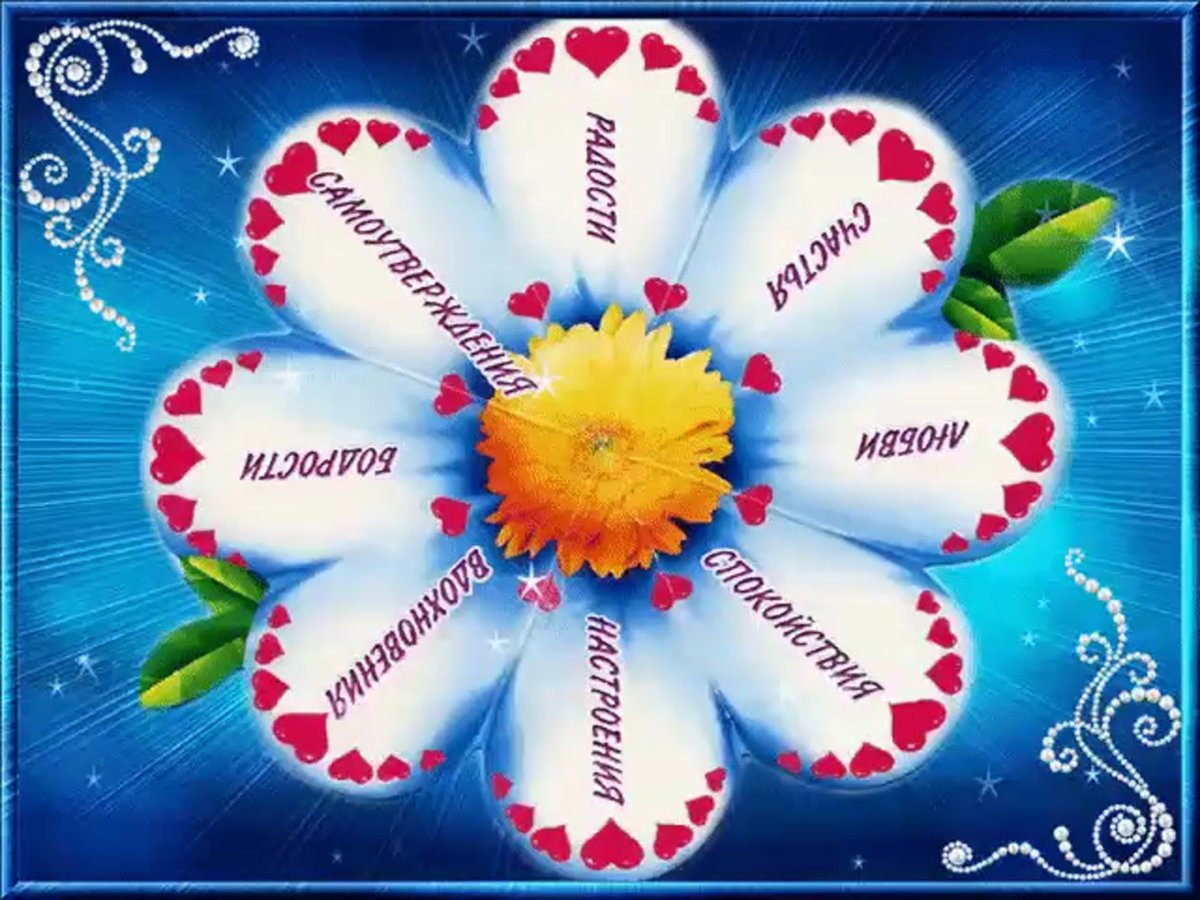 Счастья любви и удачи во всем