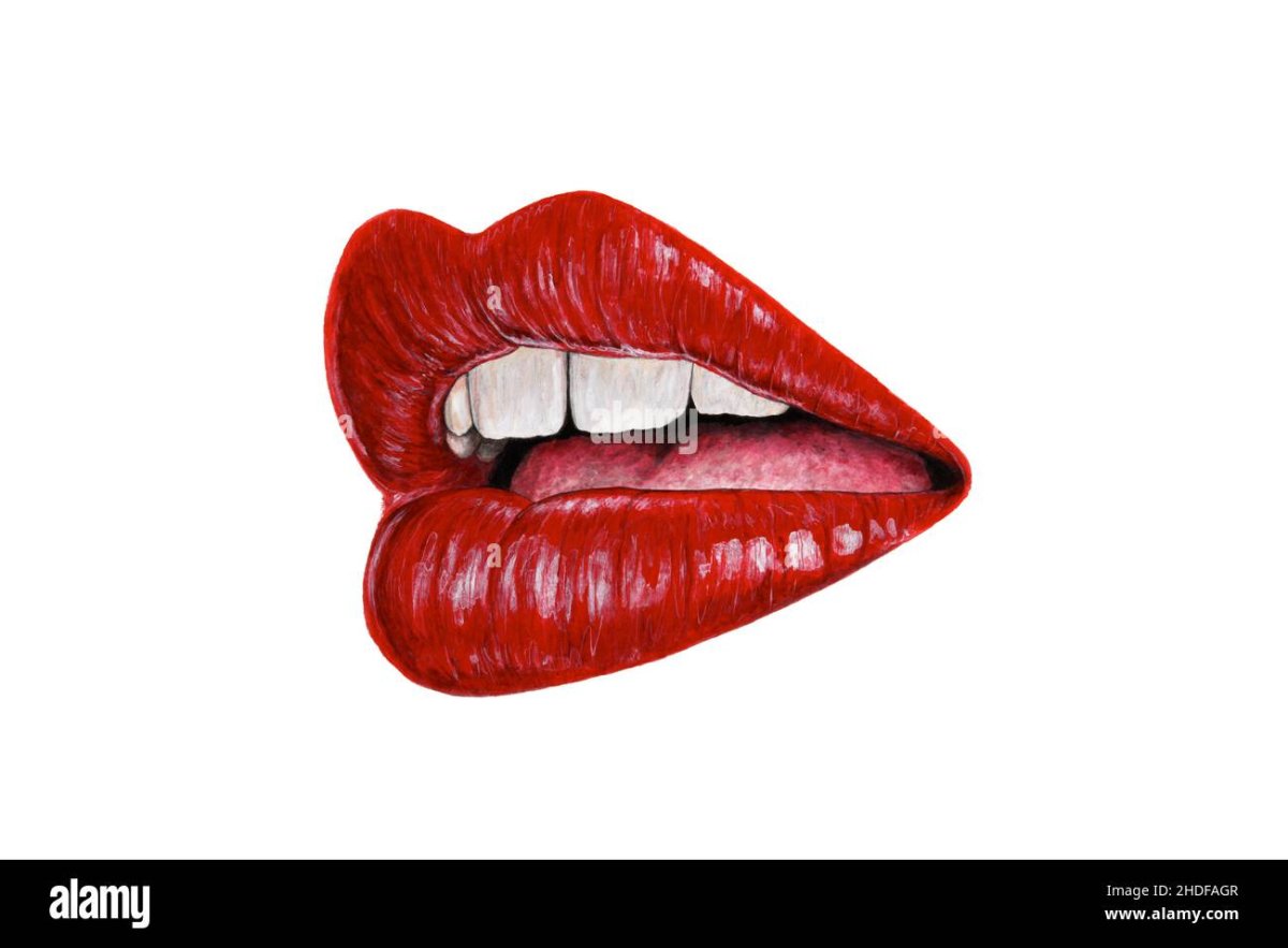 Губы для печати