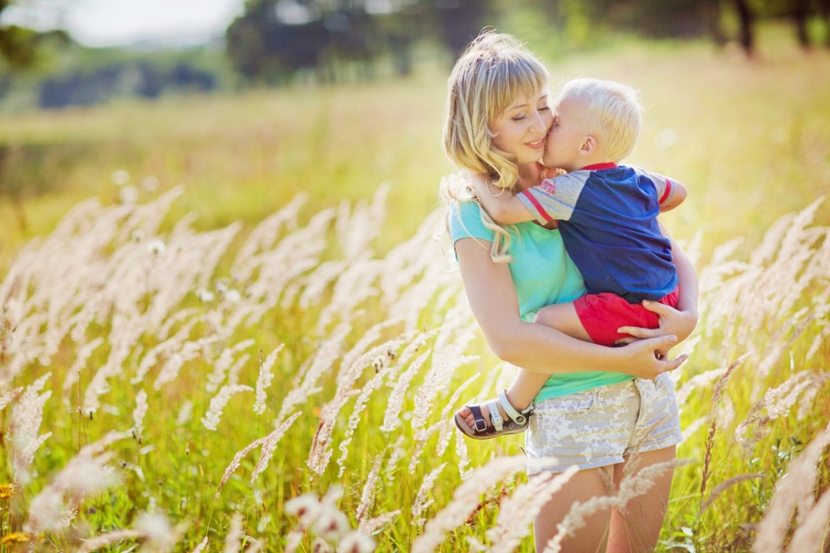 Модные мамы с детьми