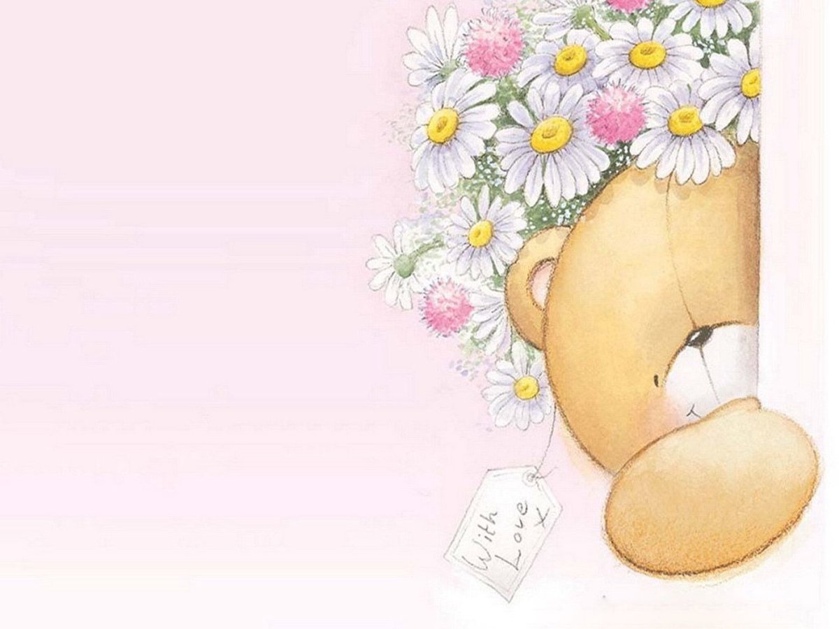 Поздравление с днем рождения акварель