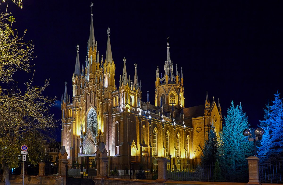 Собор Непорочного зачатия Пресвятой Девы Марии. Москва. Россия