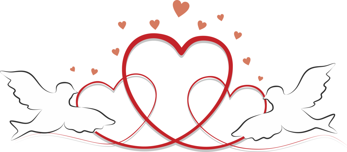 Обручальные кольца с голубями