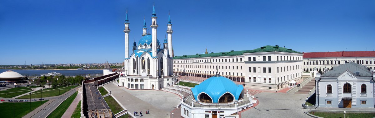 Панорама города Казань Kazan