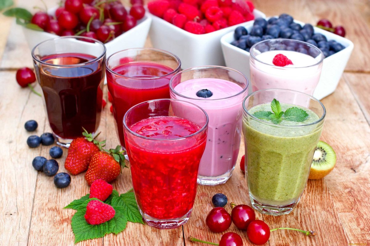 Напитки смузи Smoothie
