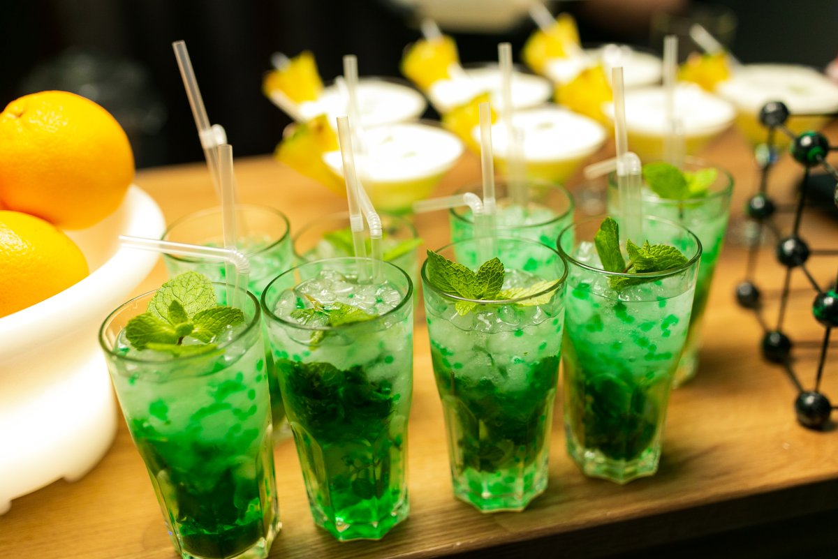 Огуречно базиликовый лимонад