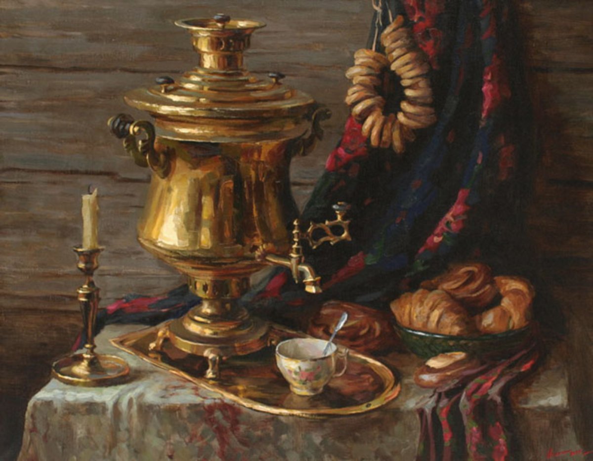 Чаепитие в русском стиле