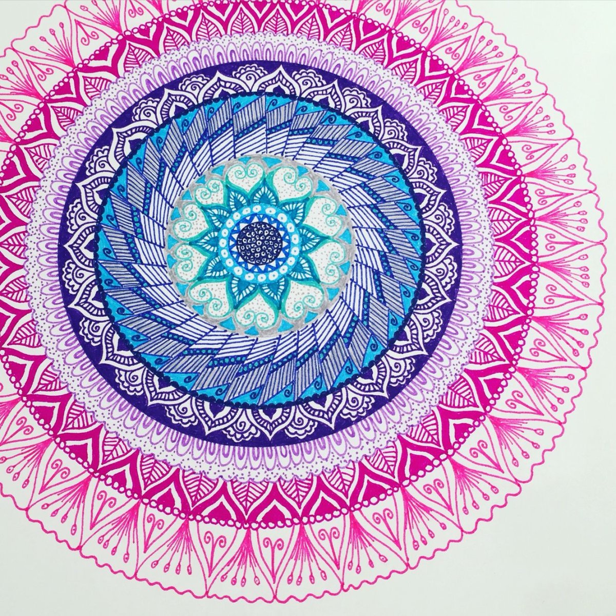 Рисование мандал