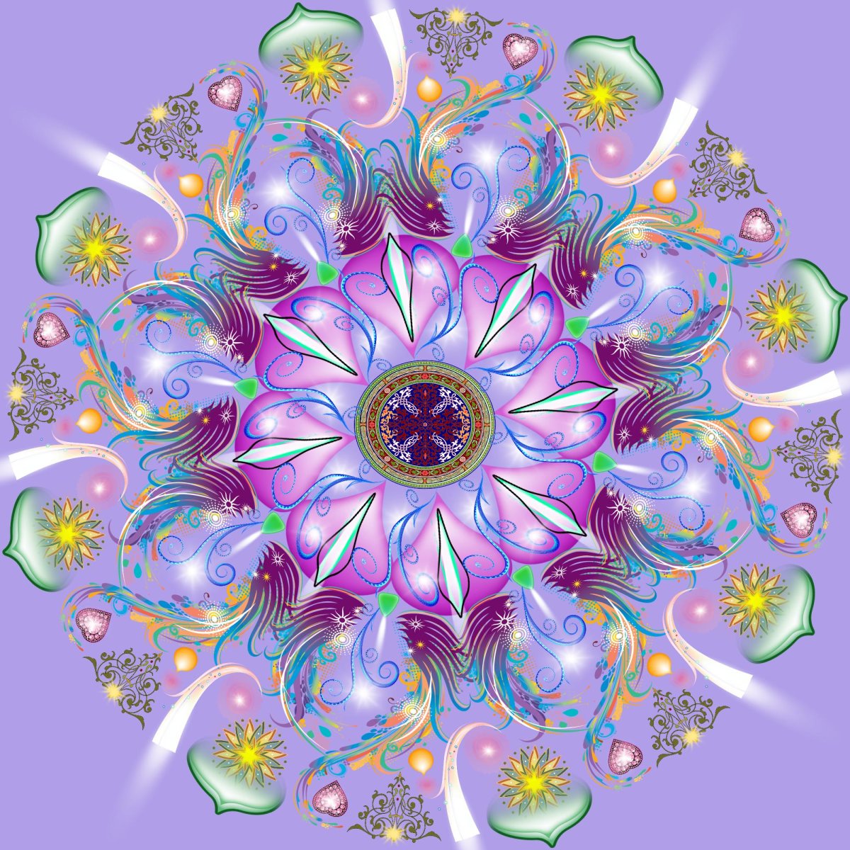 Мандала изобилия и богатства