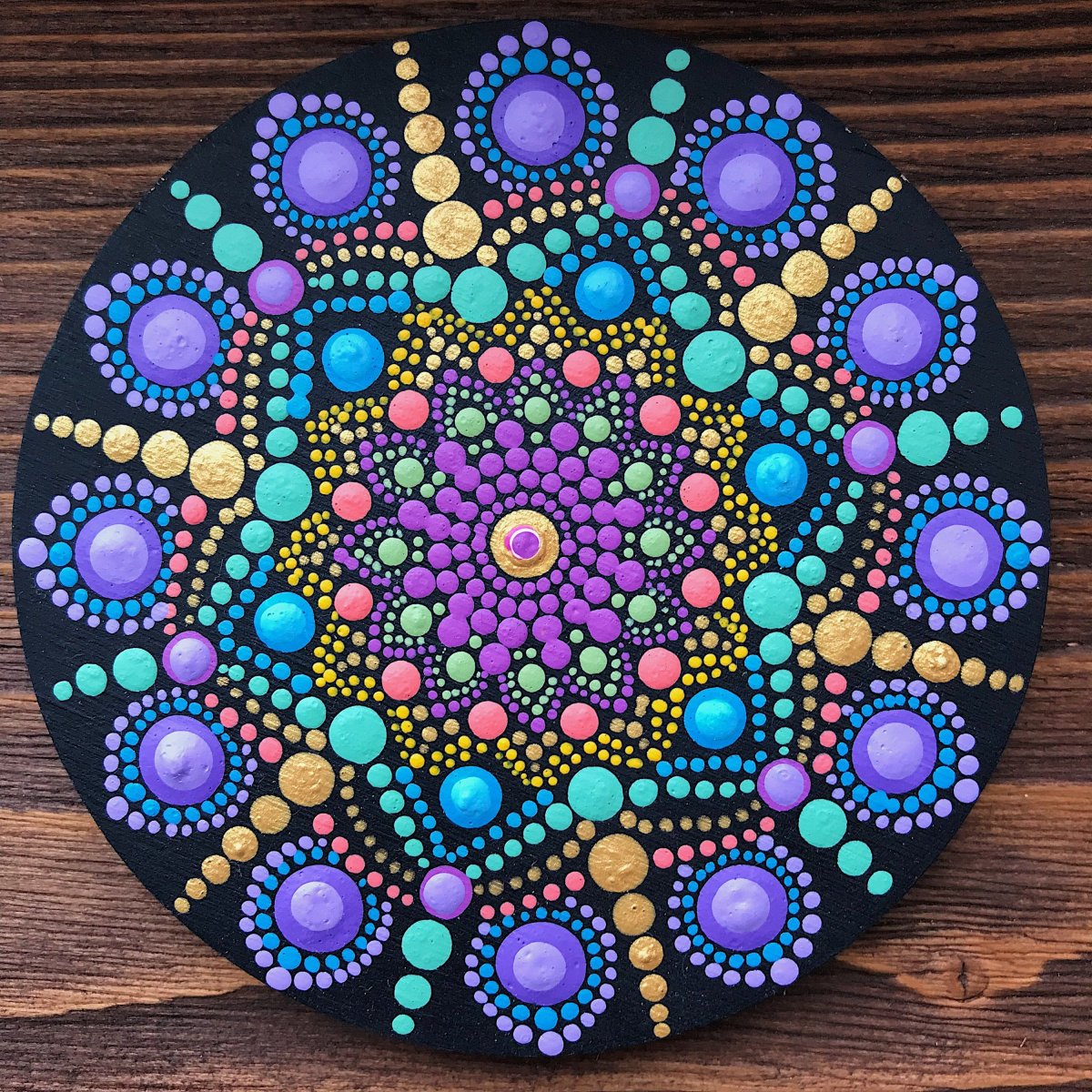 Мандала из камней