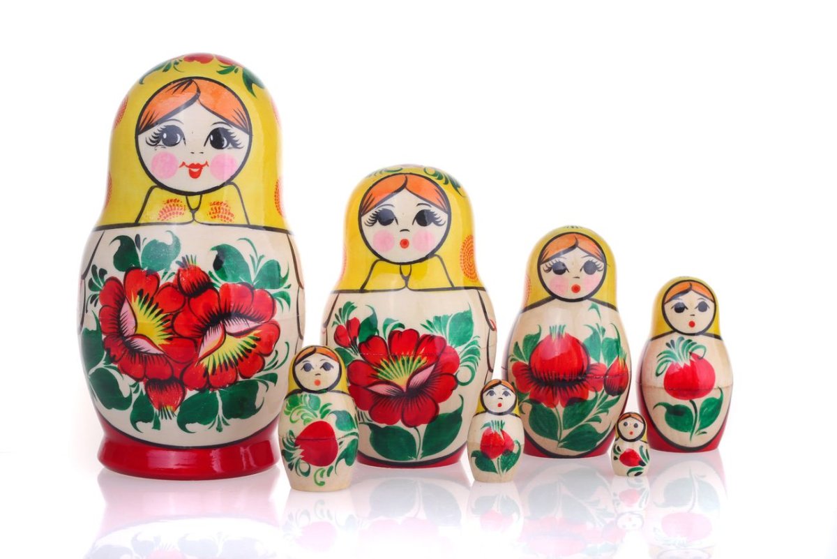 Матрешка одна в другой