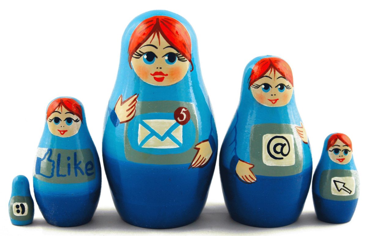 Матрешка русский сувенир