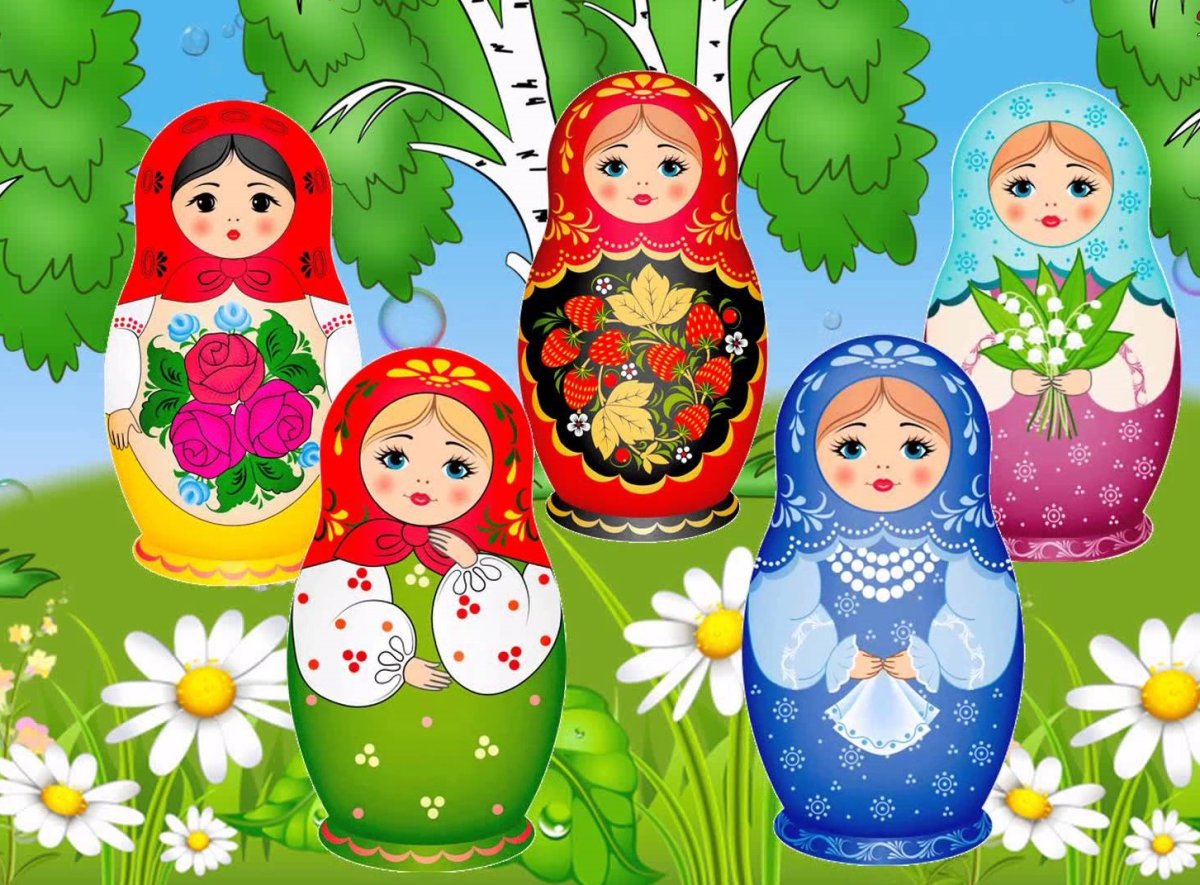 Матрешка для малышей
