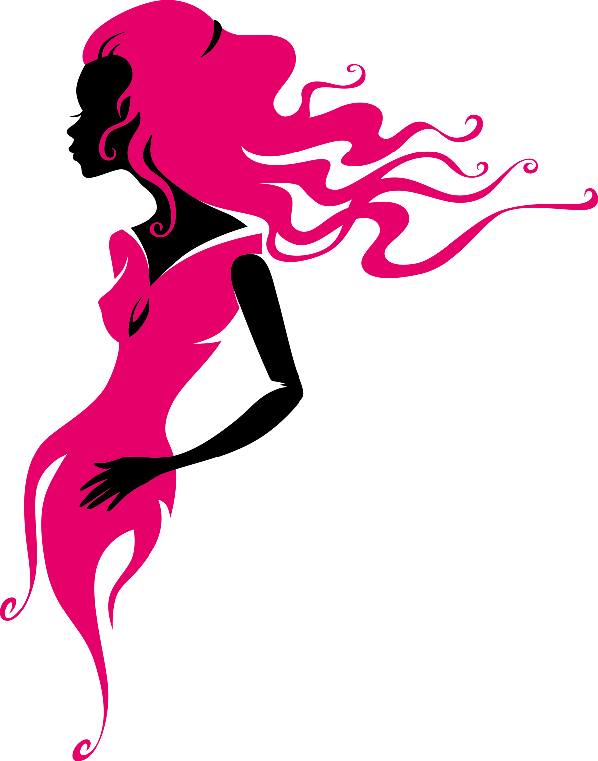 Силуэт девушки