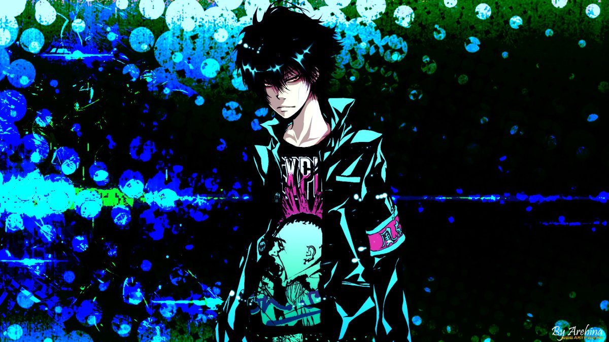 Аниме обои парни